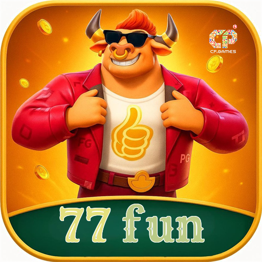 77 fun logo